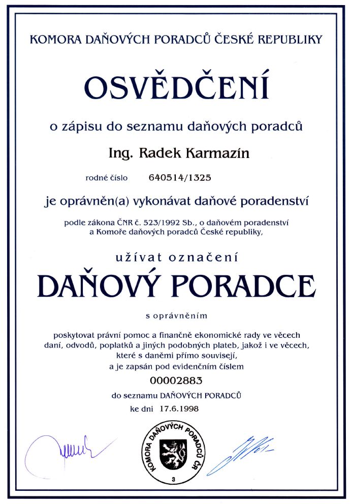 01 osv dan poradce